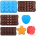 Silicone Molds Silicone Chocolate Molds & Candy Molds 100% FDA Approved BPA Free Vitamin (7PCS) - B07FN1PRG5